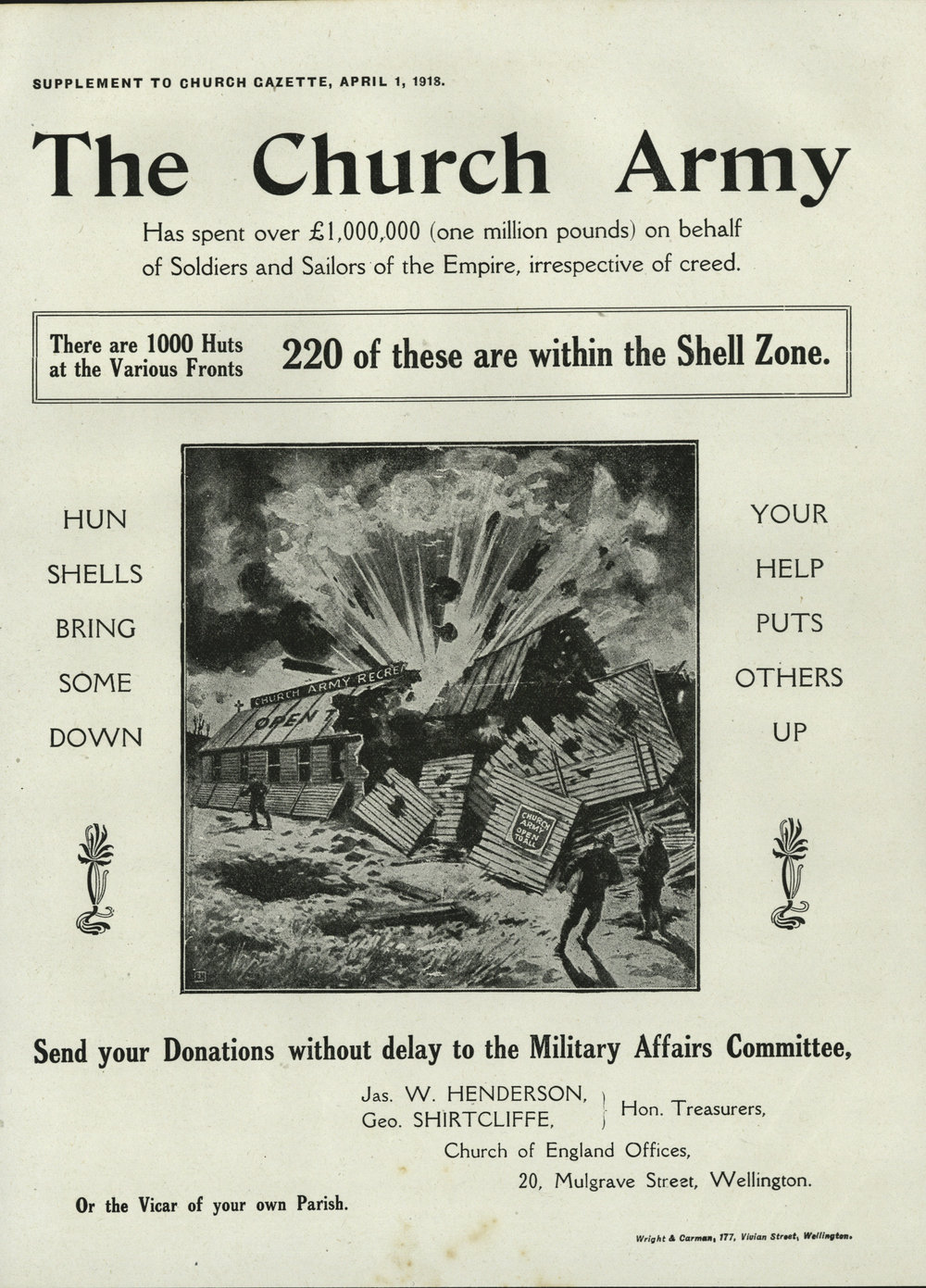 Church Gazette, Auckland: April 1918 Supplement