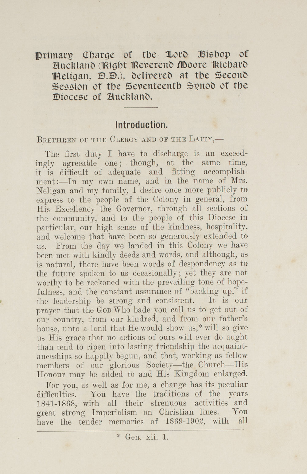 Church Gazette, Auckland: December 1903 Supplement