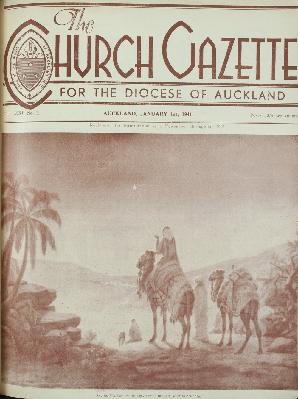 Church Gazette, Auckland: January 1941