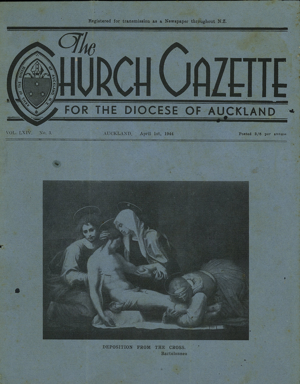 Church Gazette, Auckland: April 1944