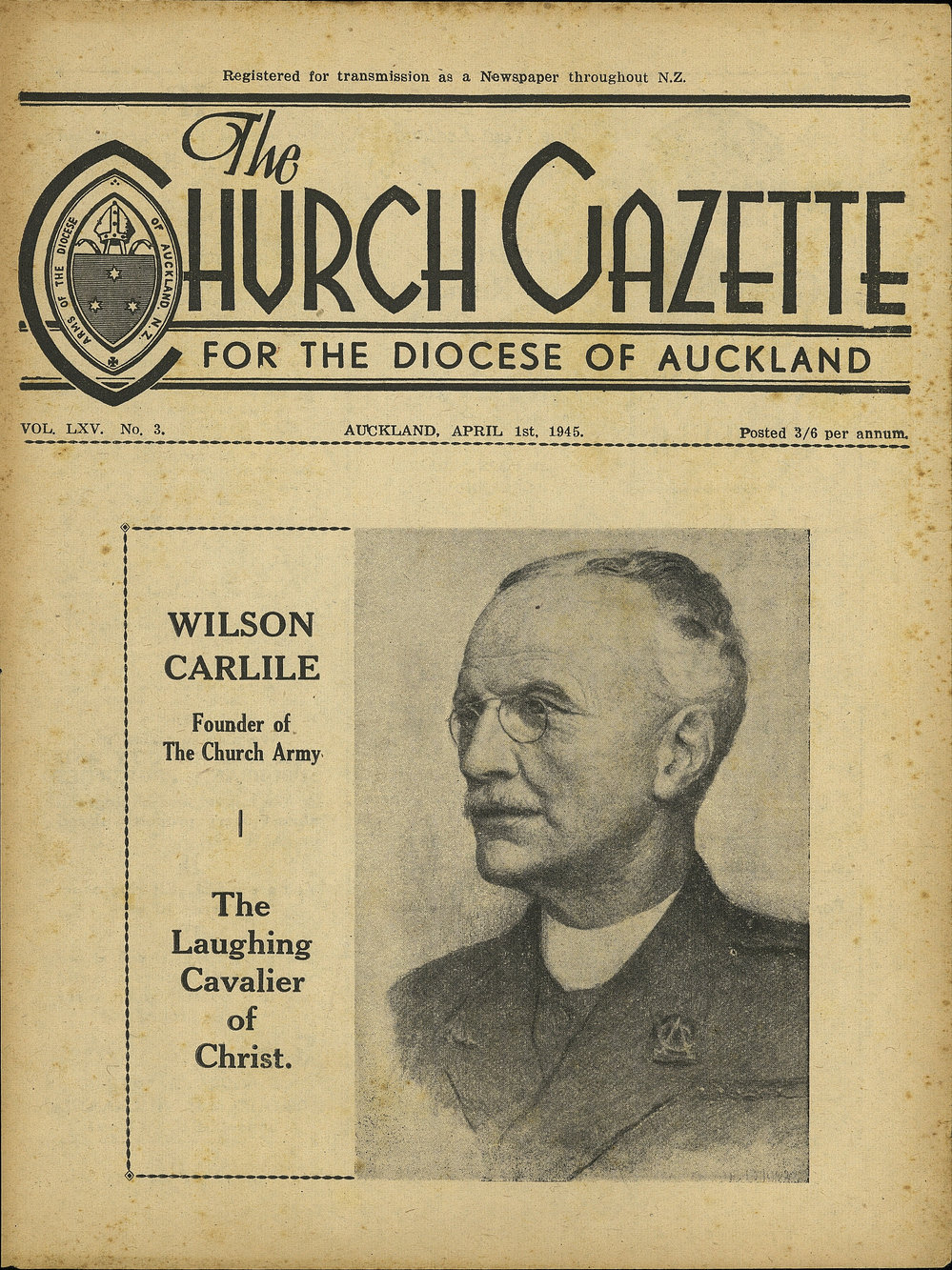Church Gazette, Auckland: April 1945
