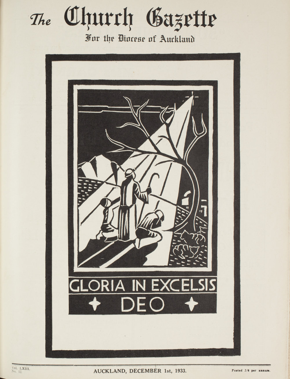 Church Gazette, Auckland: December 1933