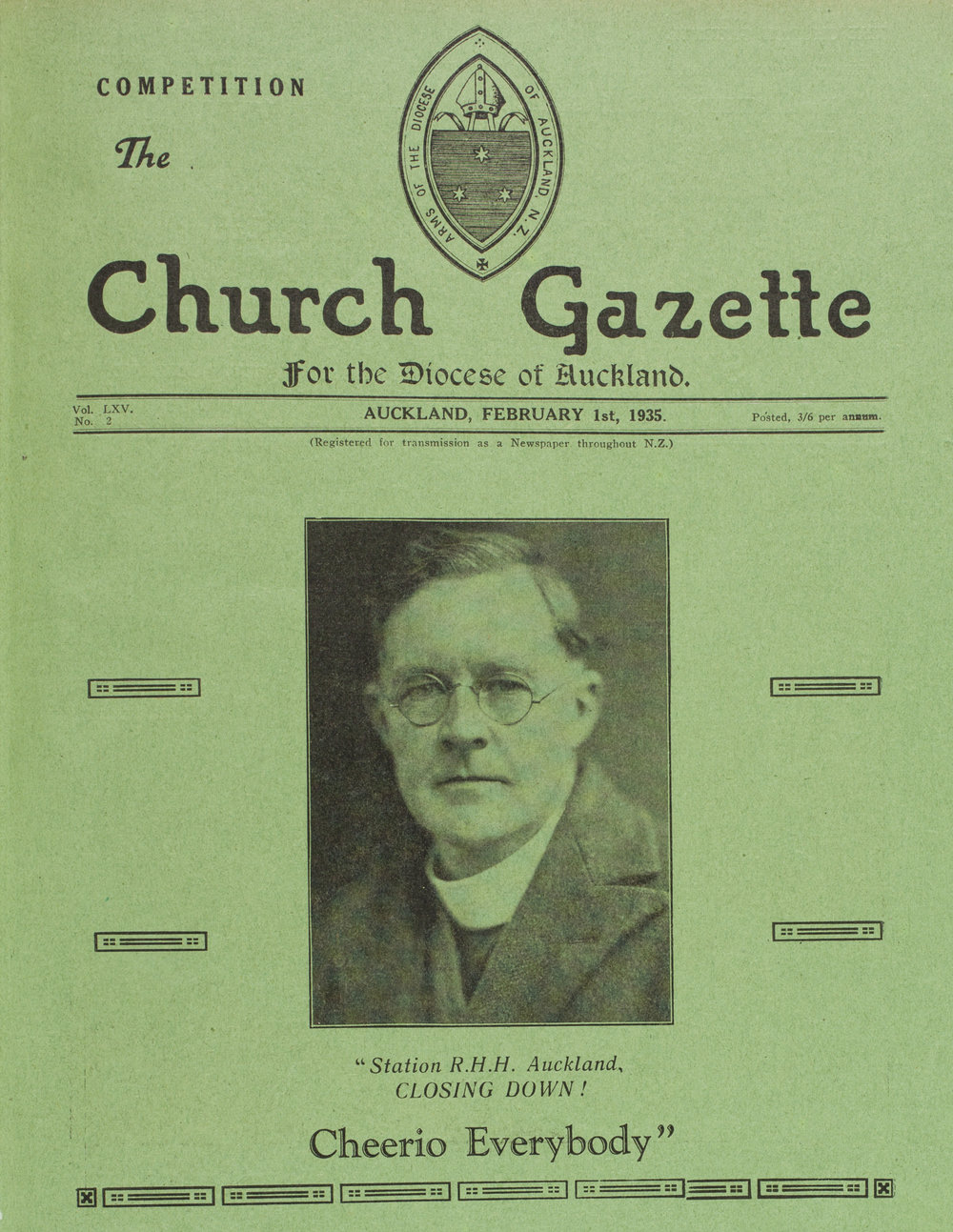Church Gazette, Auckland: February 1935