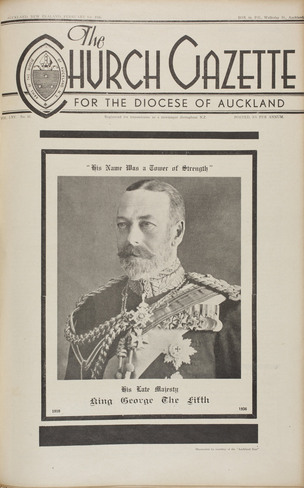 Church Gazette, Auckland: February 1936