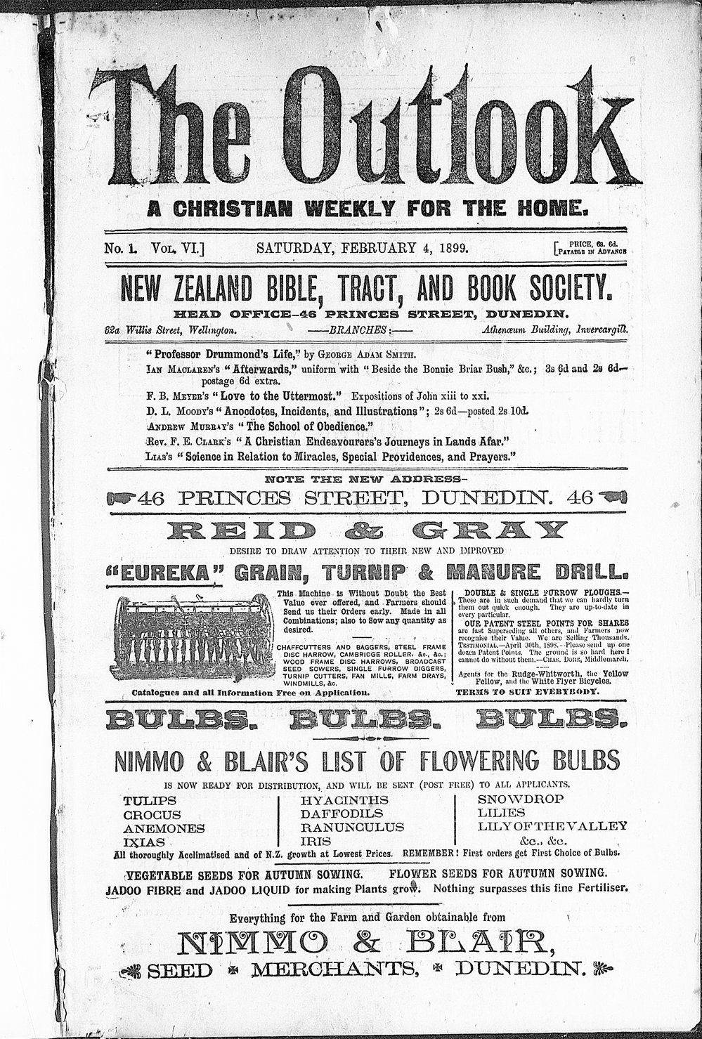 The Outlook: 4th February 1899