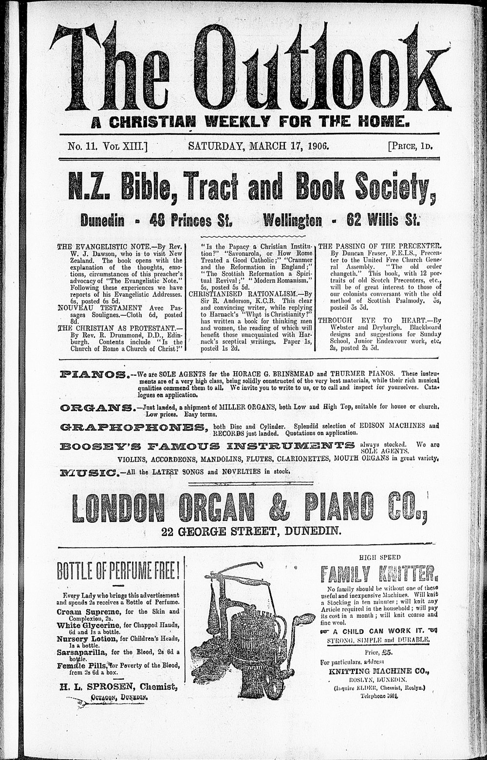 The Outlook: 17th March 1906