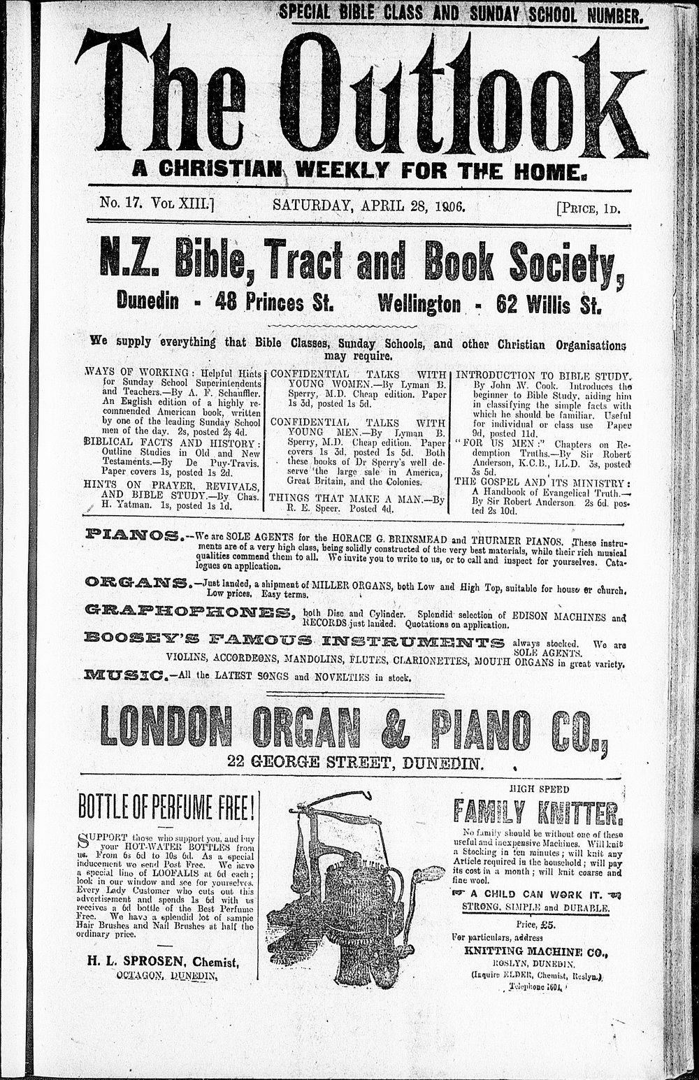 The Outlook: 28th April 1906