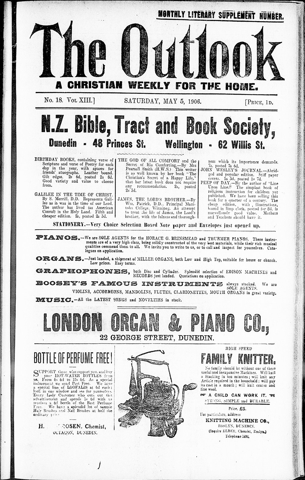 The Outlook: 5th May 1906