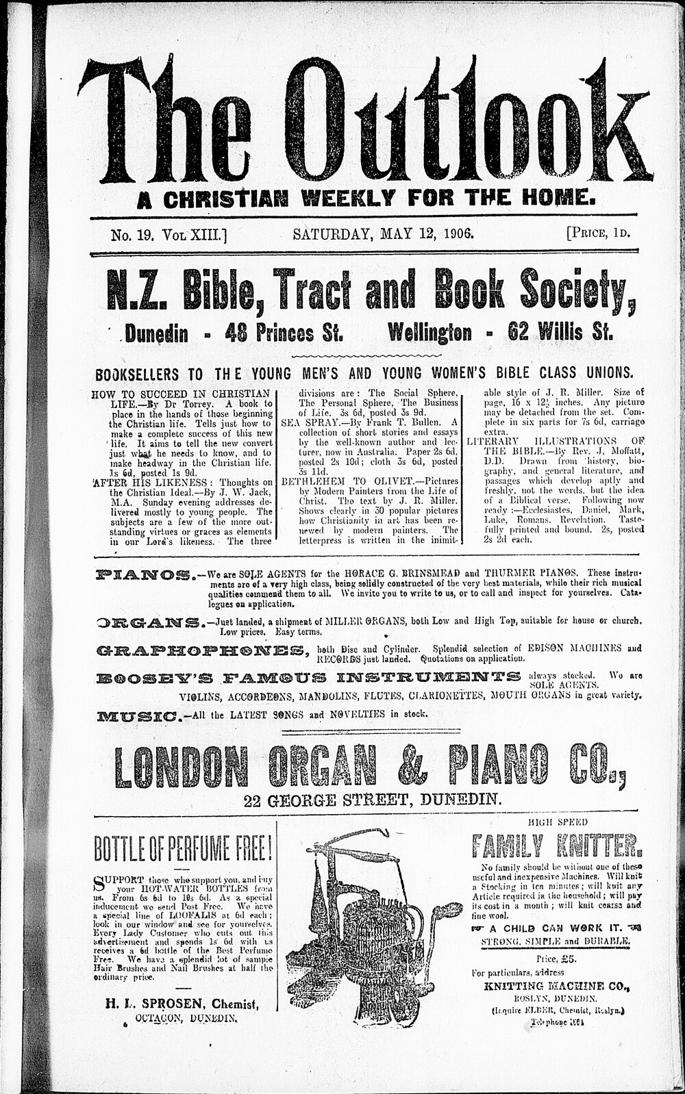 The Outlook: 12th May 1906