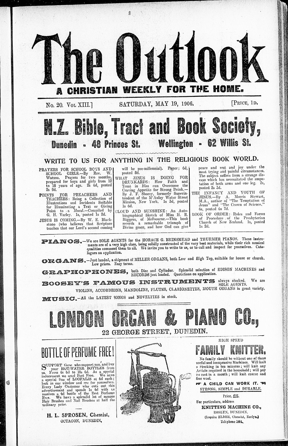 The Outlook: 19th May 1906