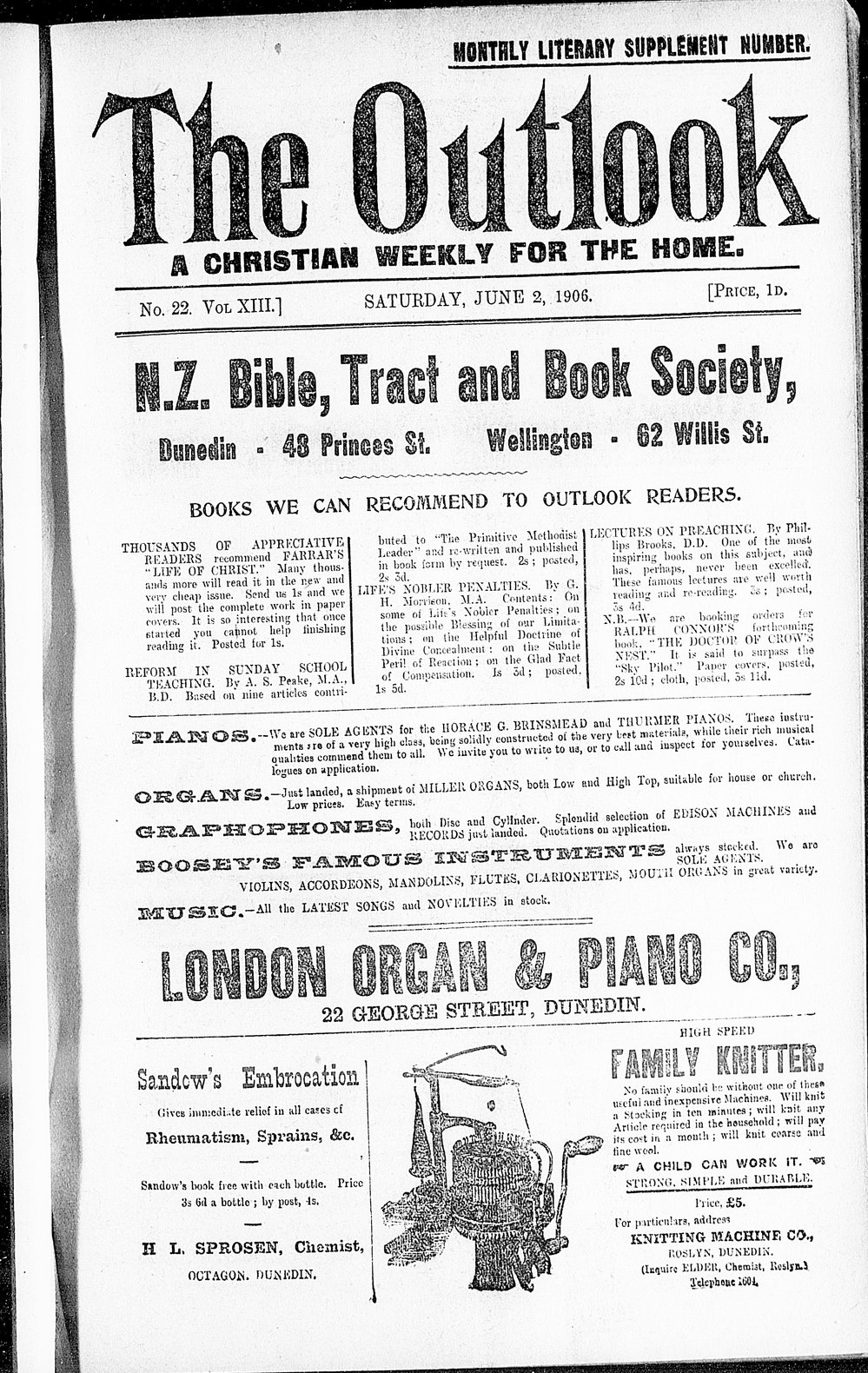 The Outlook: 2nd June 1906