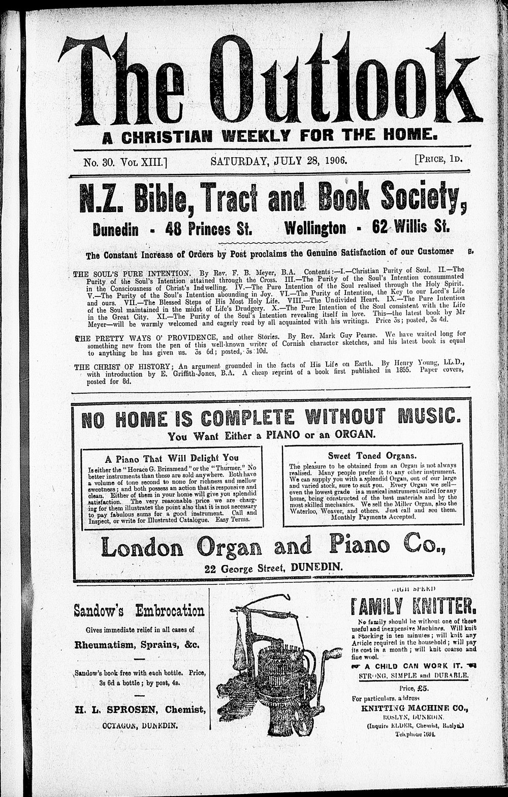 The Outlook: 28th July 1906