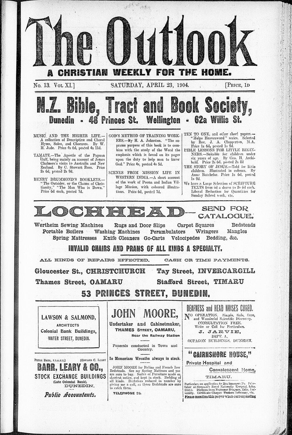 The Outlook: 23rd April 1904