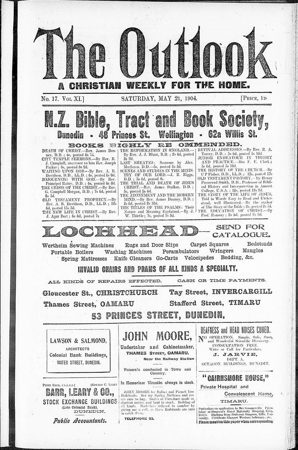 The Outlook: 21st May 1904