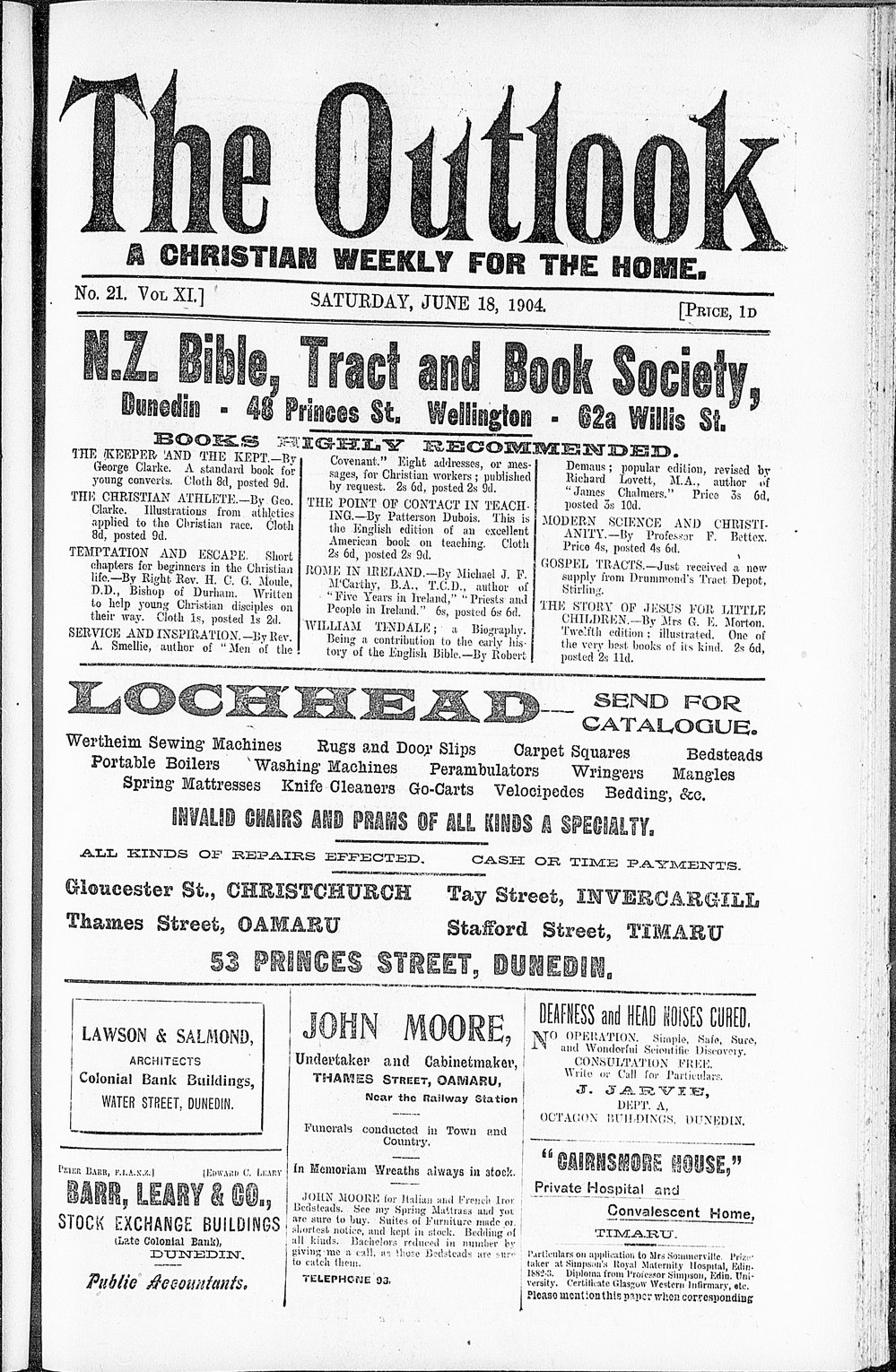 The Outlook: 18th June 1904