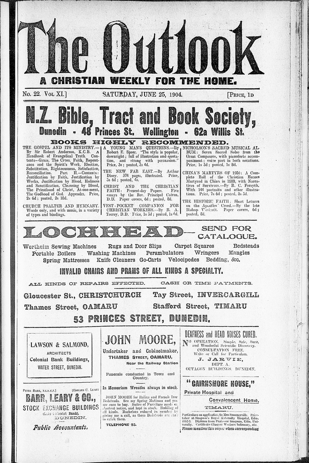 The Outlook: 25th June 1904