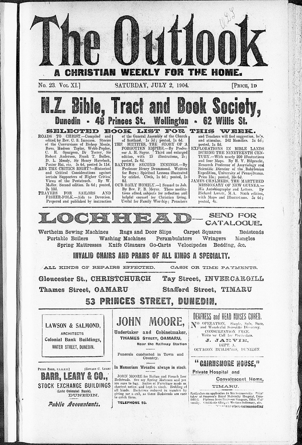 The Outlook: 2nd July 1904