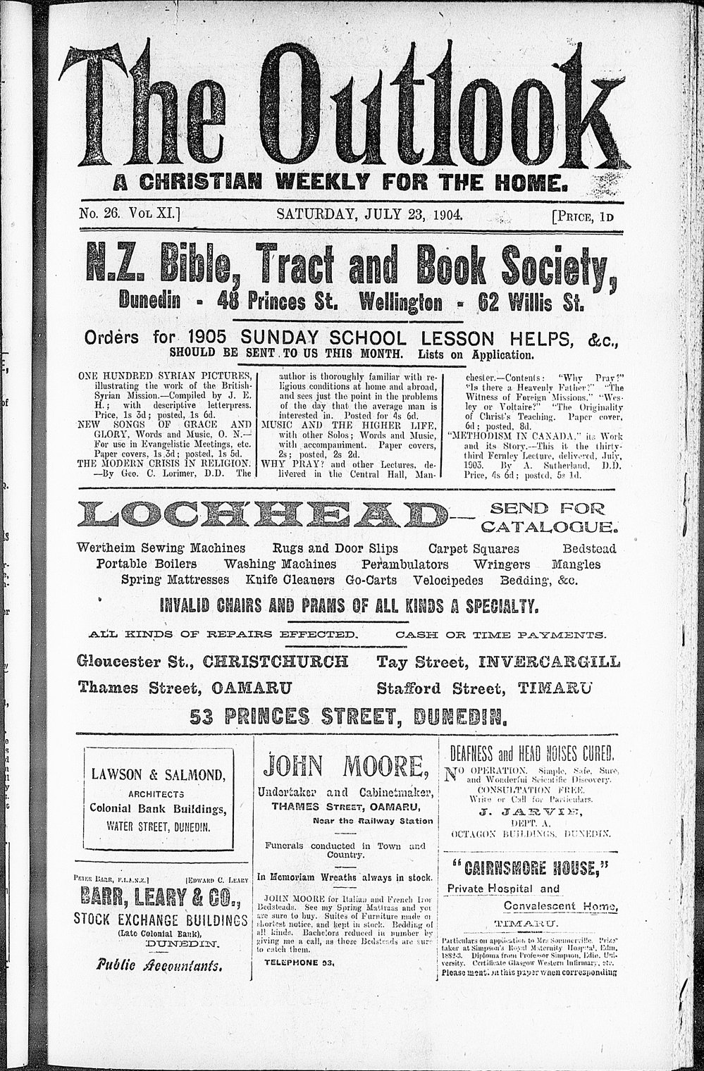 The Outlook: 23rd July 1904