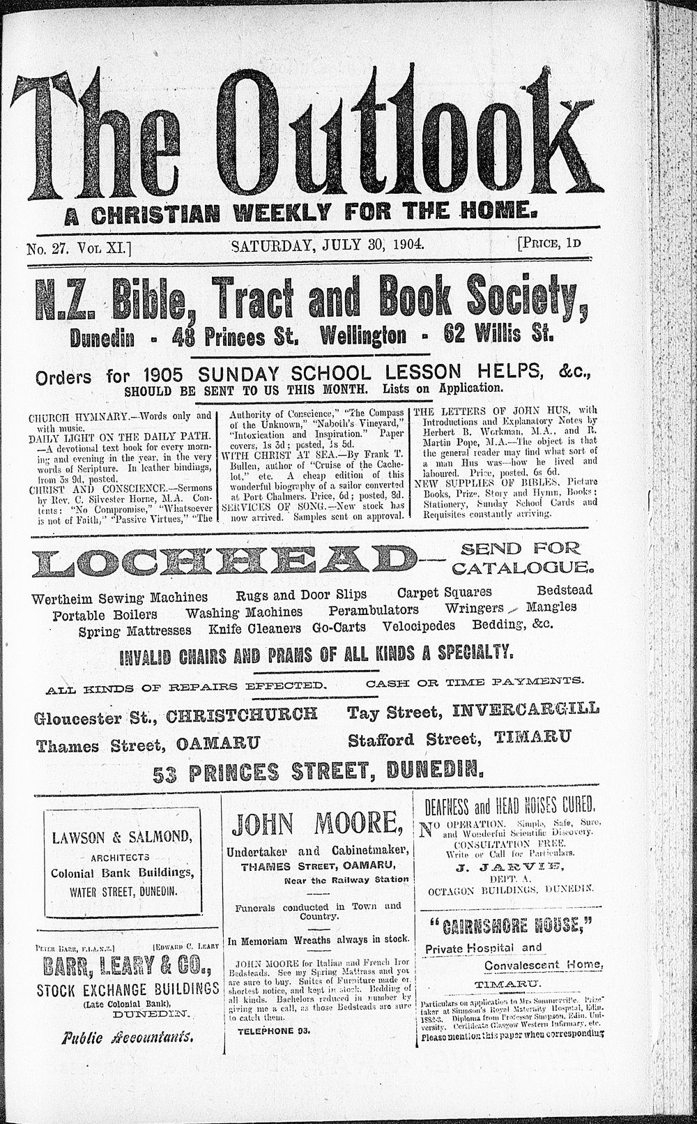 The Outlook: 30th July 1904