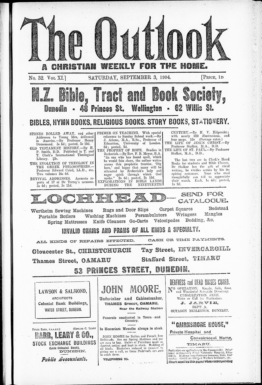 The Outlook: 3rd September 1904