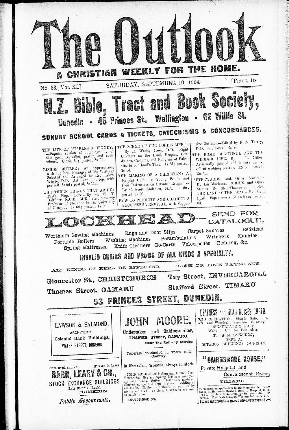 The Outlook: 10th September 1904