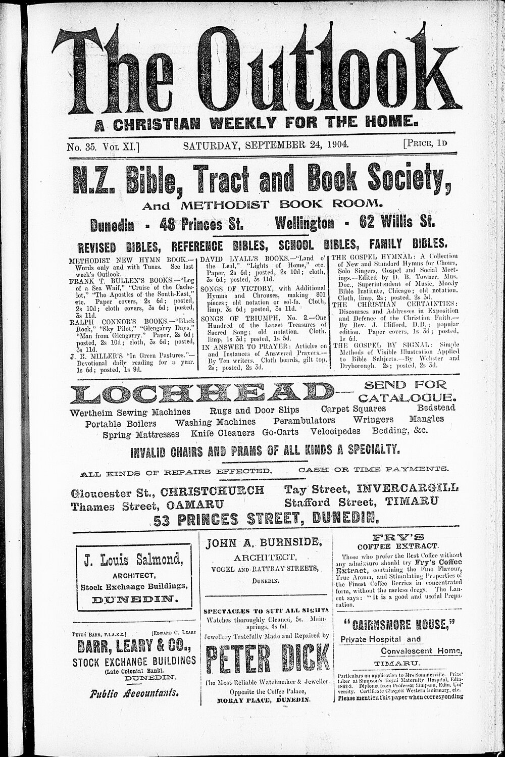 The Outlook: 24th September 1904