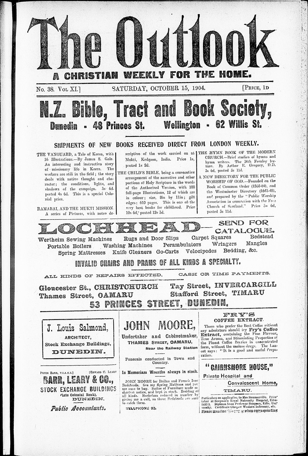 The Outlook: 15th October 1904