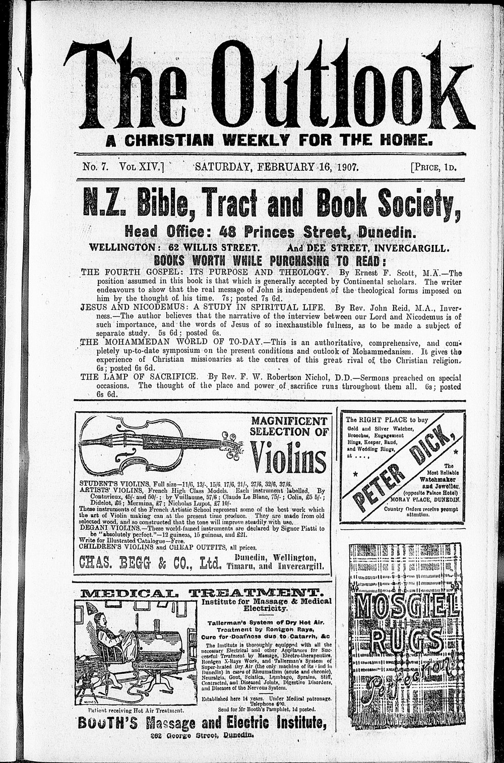 The Outlook: 16th February 1907