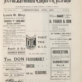 The New Zealand Church News Churchnews_1908_04
