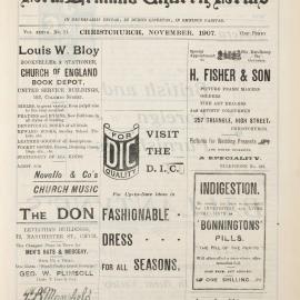 The New Zealand Church News Churchnews_1907_11