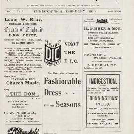 The New Zealand Church News Churchnews_1910_02