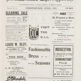 The New Zealand Church News Churchnews_1910_04