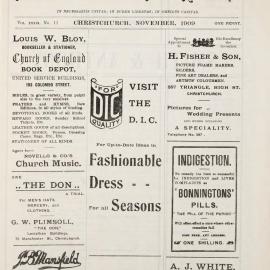 The New Zealand Church News Churchnews_1909_11
