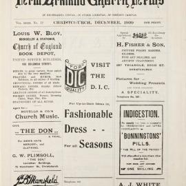 The New Zealand Church News Churchnews_1909_12