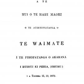 Te Waimate 1873