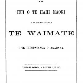 Te Waimate 1877