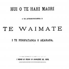 Te Waimate 1879