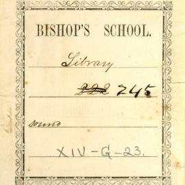 Bishop's School Library