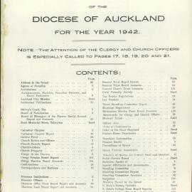 Year Book of the Diocese of Auckland 1942