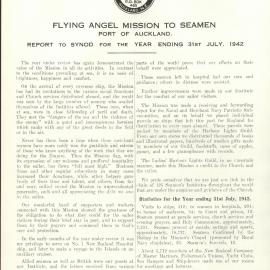 Missions to Seamen 1942