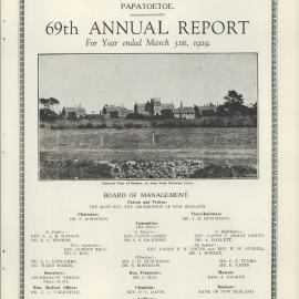 The Orphan Home Annual Report 1928 - 1929