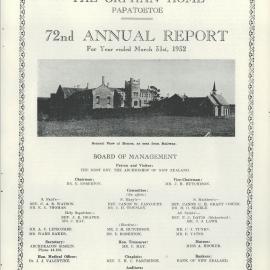 The Orphan Home Annual Report 1932