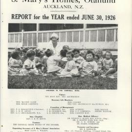 St. Mary's Homes Report 1925 - 1926