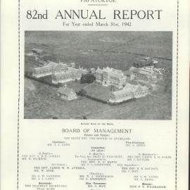 The Orphan Home Annual Report 1942