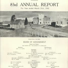The Orphan Home Annual Report 1943