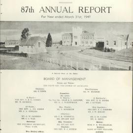 The Orphan Home Annual Report 1947