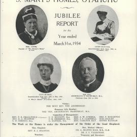 St. Mary's Homes Report 1934