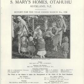 St. Mary's Homes Report 1938