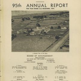 The Orphan Home Annual Report 1955