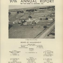 The Orphan Home Annual Report 1957